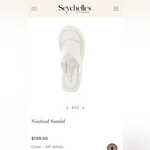 Seychelles Women's Cream Sandals